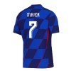 Camiseta de fútbol Croacia Majer 7 Segunda Equipación Euro 2024 - Hombre